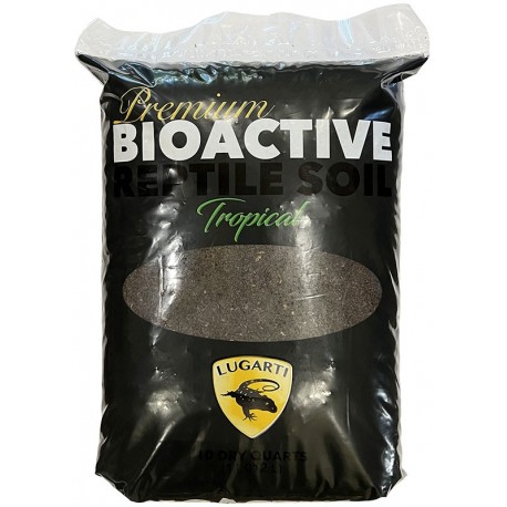 Lugarti Premium Bioactive Reptile Soil - Tropical - 10 qt