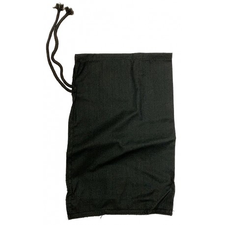 Lugarti Cloth Reptile Bags - Sewn Corners - Black - 8" x 12"
