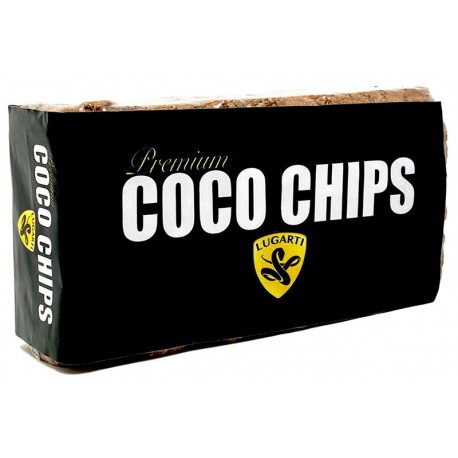 Lugarti Premium Coco Chips, Single Brick