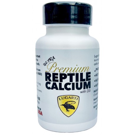 Lugarti Ultra Premium Reptile Calcium - with D3