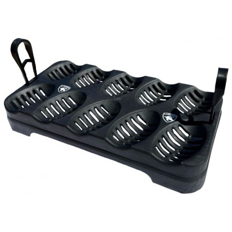 Lugarti Reptile Egg Tray - Matte Black