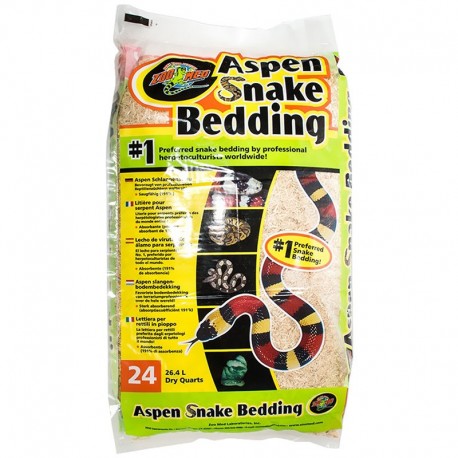 Zoo Med Aspen Snake Bedding, 24 qt