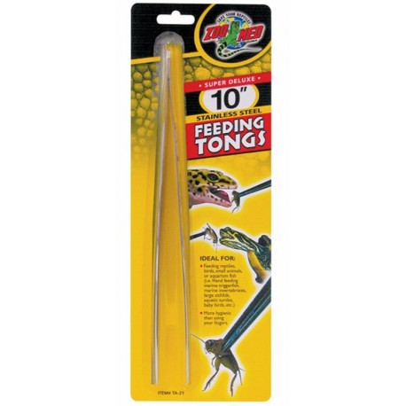 Zoo Med Feeding Tongs, 10-inch