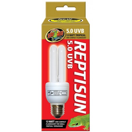 Zoo Med ReptiSun 5.0 Mini Compact Fluorescent - 13w