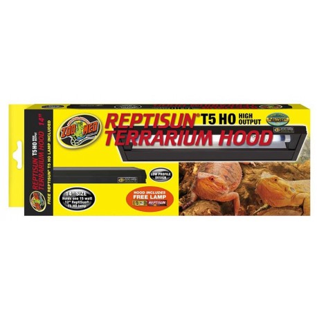 Zoo Med ReptiSun Terrarium Hood T5 - 14"